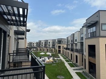 View of the courtyard